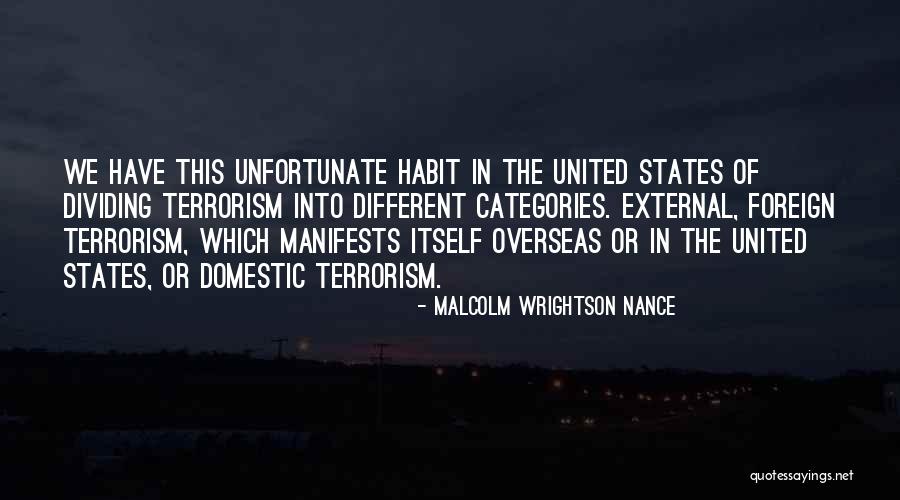 Nance Quotes By Malcolm Wrightson Nance Nance Quotes By Malcolm Wrightson Nance