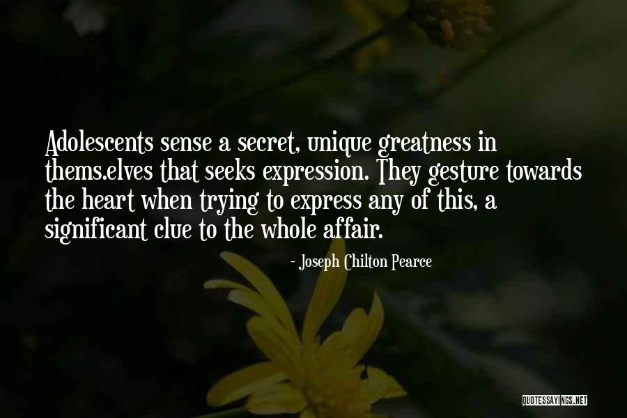 Nancherla Suchitra Quotes By Joseph Chilton Pearce Nancherla Suchitra Quotes By Joseph Chilton Pearce