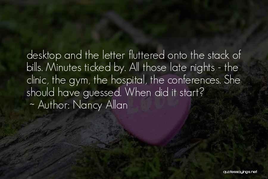 Nancy Allan Quotes 484886