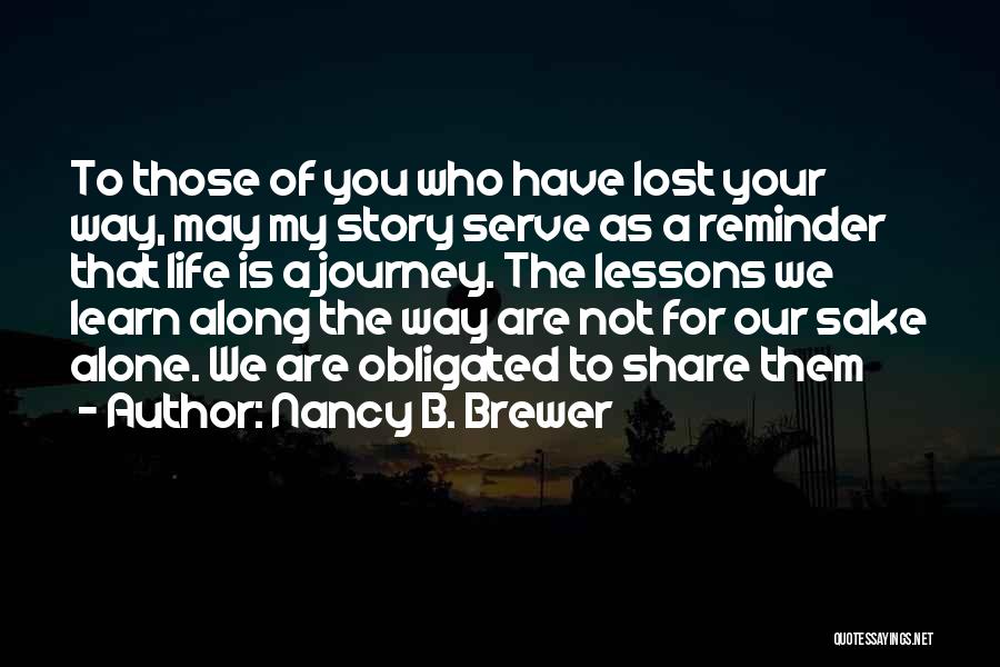 Nancy B. Brewer Quotes 1415827