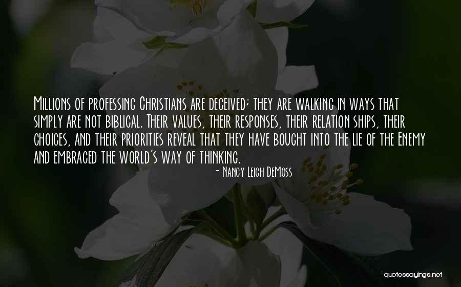 Nancy Demoss Quotes By Nancy Leigh DeMoss Nancy Demoss Quotes By Nancy Leigh DeMoss