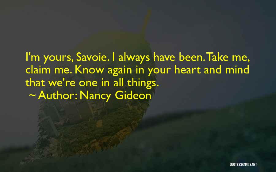 Nancy Gideon Quotes 721805