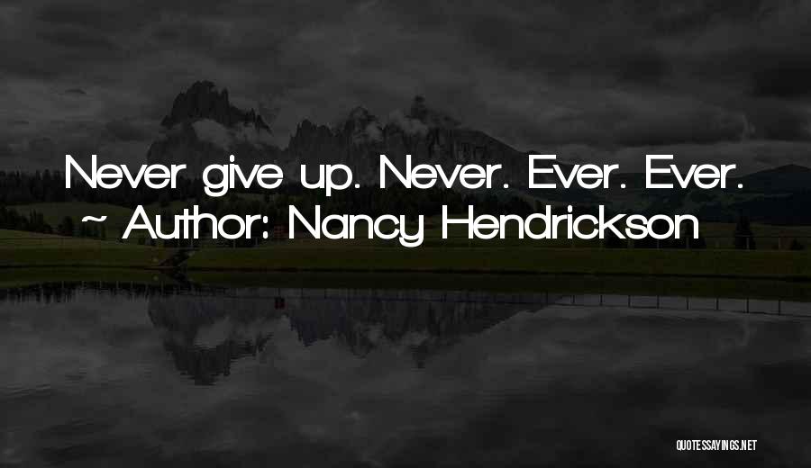 Nancy Hendrickson Quotes 1756048