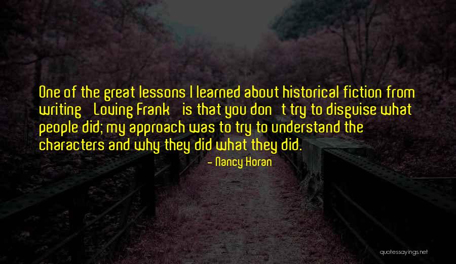 Nancy Horan Quotes 1790415