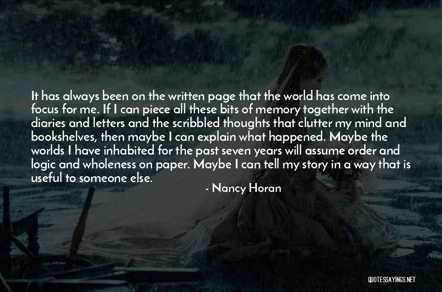 Nancy Horan Quotes 1879820