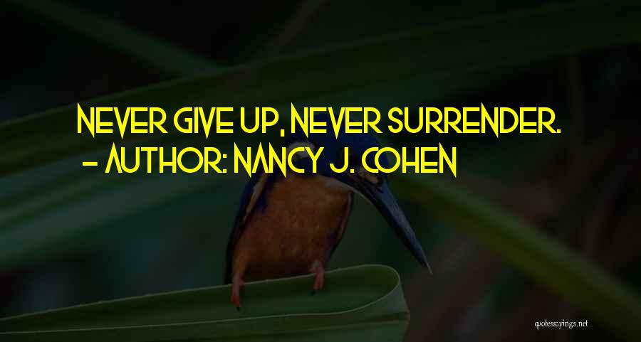 Nancy J. Cohen Quotes 577853