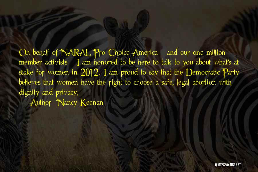 Nancy Keenan Quotes 1992619