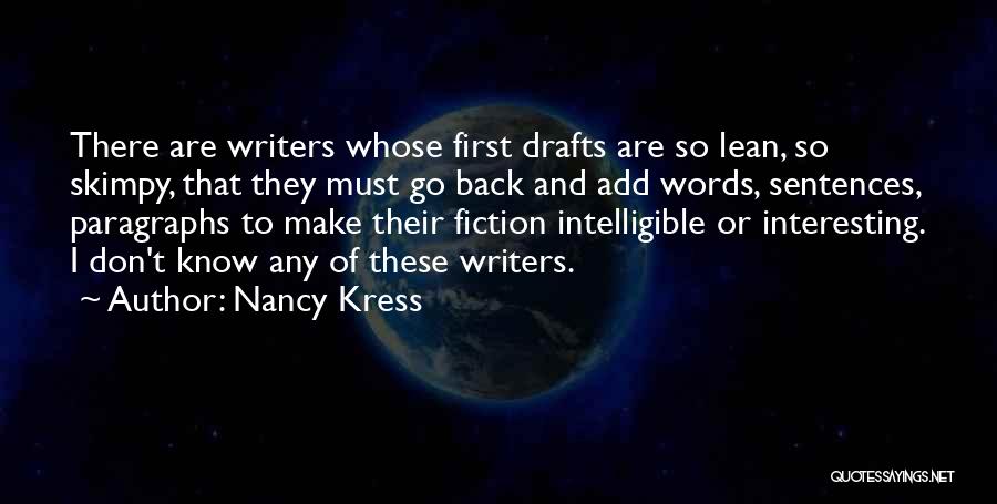 Nancy Kress Quotes 1135234