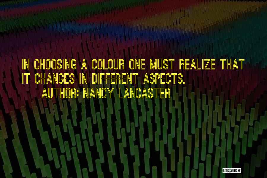 Nancy Lancaster Quotes 1075564