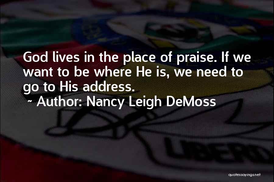Nancy Leigh DeMoss Quotes 1396209