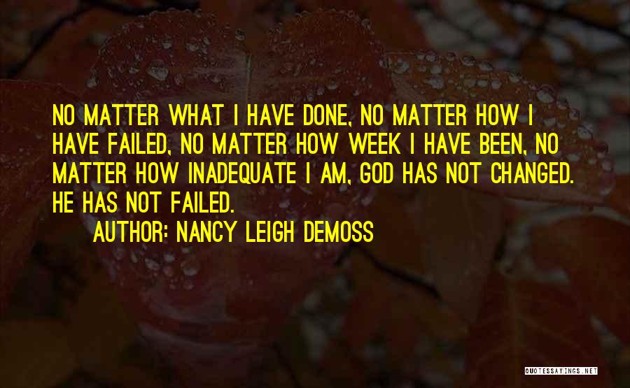 Nancy Leigh DeMoss Quotes 1606318