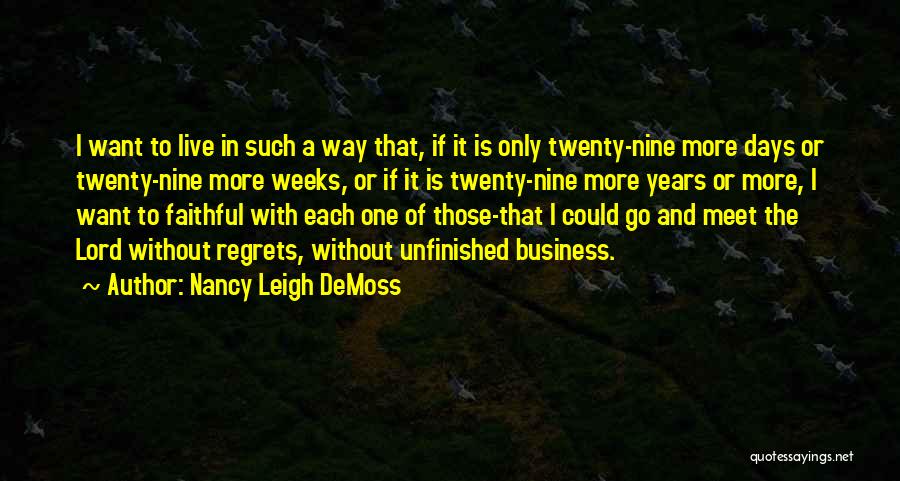 Nancy Leigh DeMoss Quotes 1814476