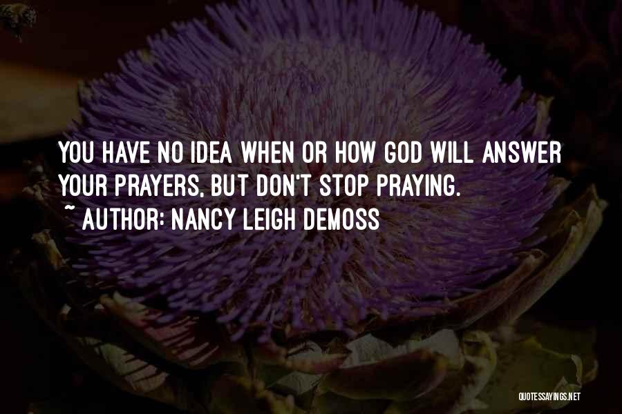 Nancy Leigh DeMoss Quotes 245255