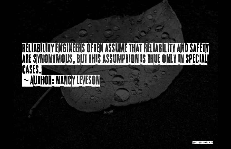 Nancy Leveson Quotes 2235070