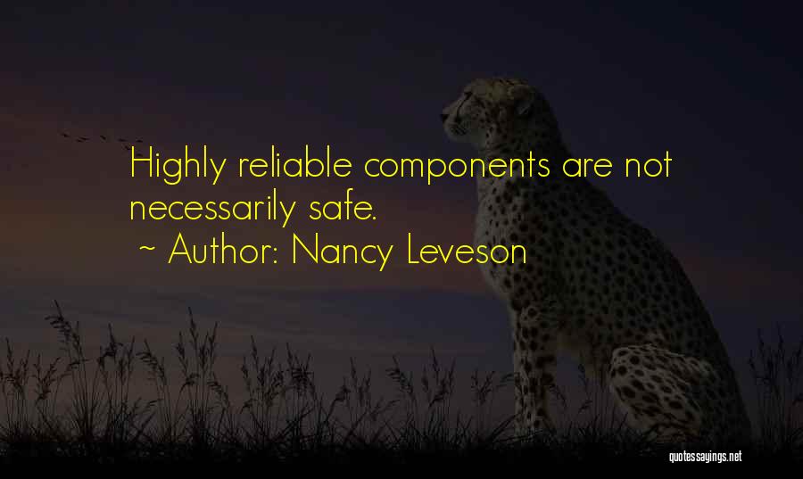 Nancy Leveson Quotes 886699