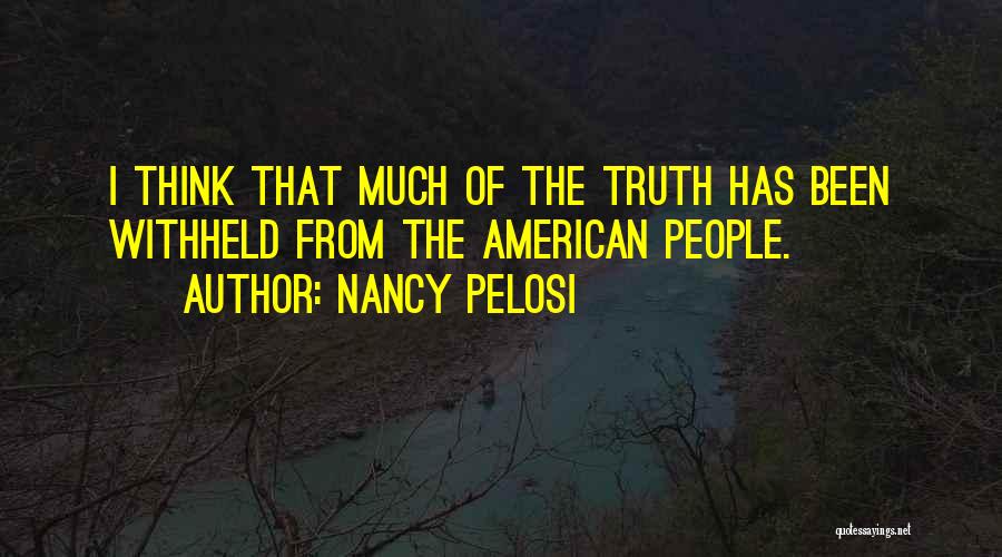 Nancy Pelosi Quotes 1675015