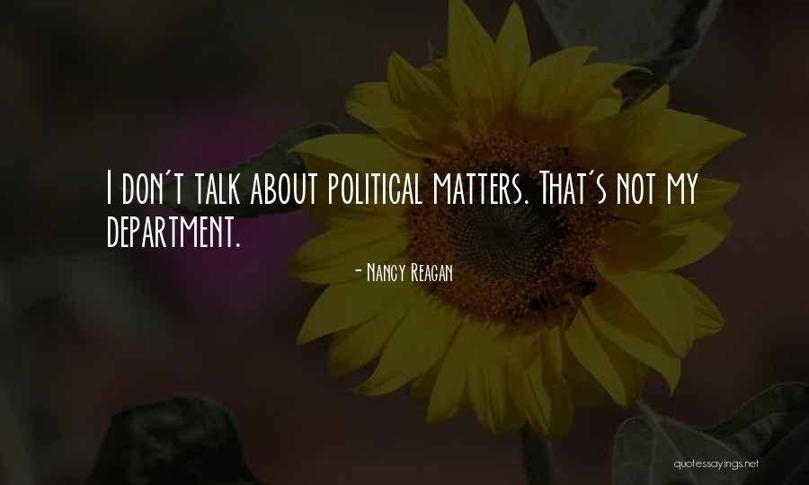 Nancy Reagan Quotes 111841 Nancy Reagan Quotes 111841
