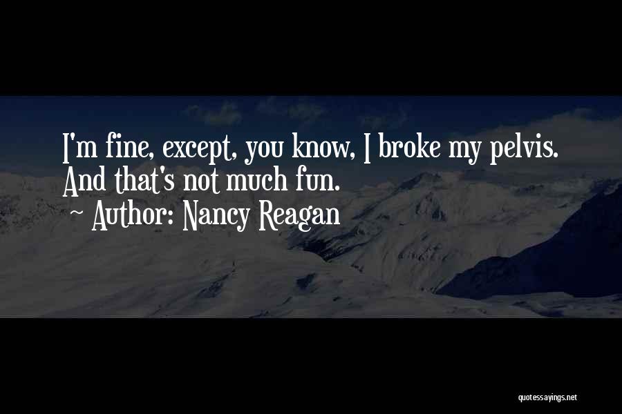 Nancy Reagan Quotes 719553