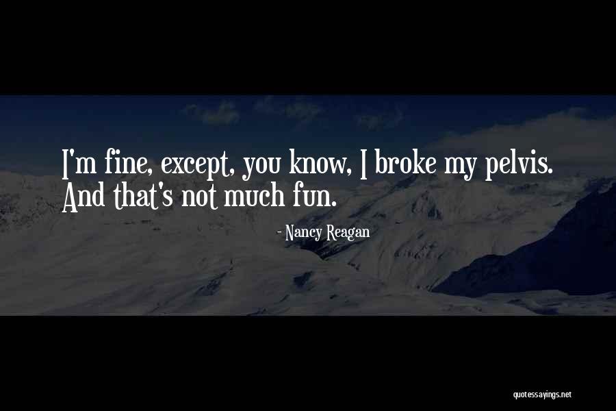 Nancy Reagan Quotes 719553 Nancy Reagan Quotes 719553