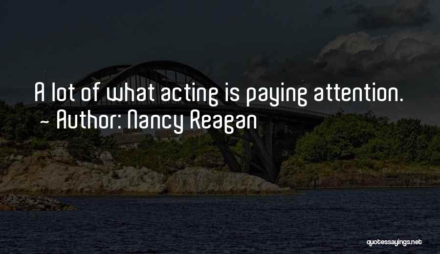 Nancy Reagan Quotes 872629