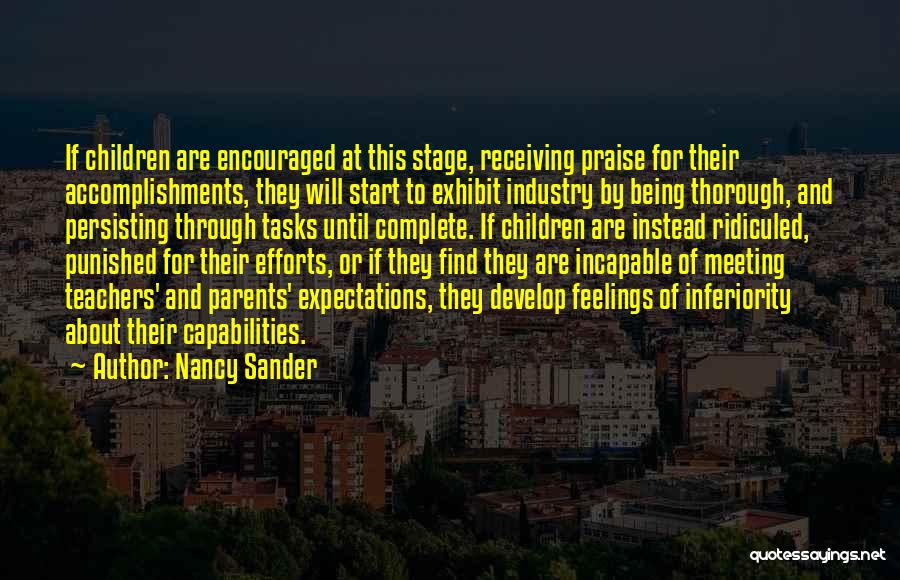 Nancy Sander Quotes 994066