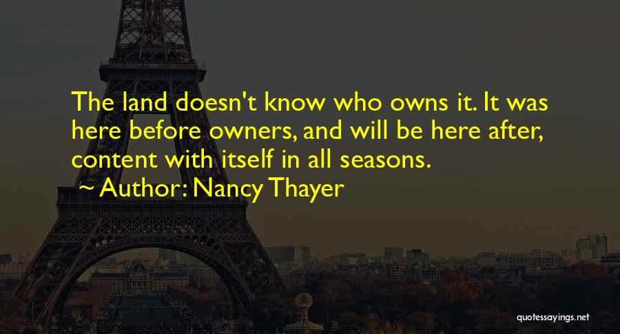 Nancy Thayer Quotes 1636023
