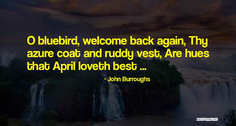 Nancy Verrier Quotes By John Burroughs Nancy Verrier Quotes By John Burroughs