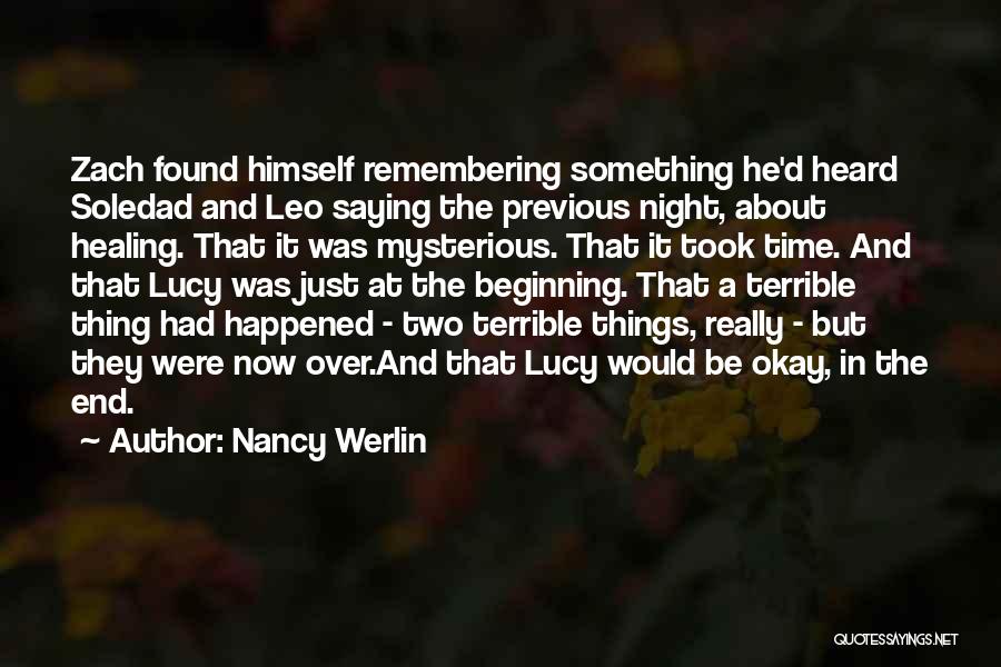 Nancy Werlin Quotes 1527526