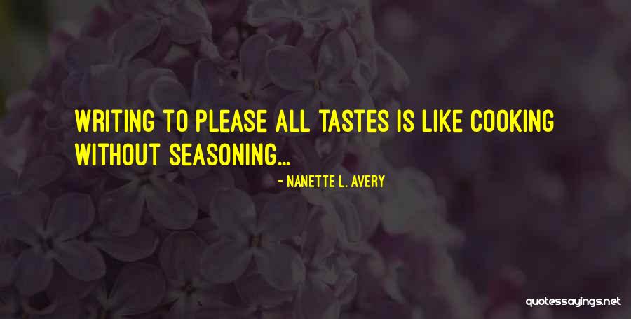 Nanette L. Avery Quotes 1374329