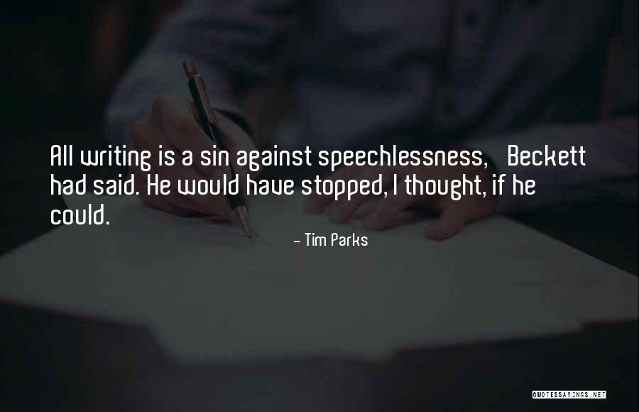 Nannette Quotes By Tim Parks Nannette Quotes By Tim Parks