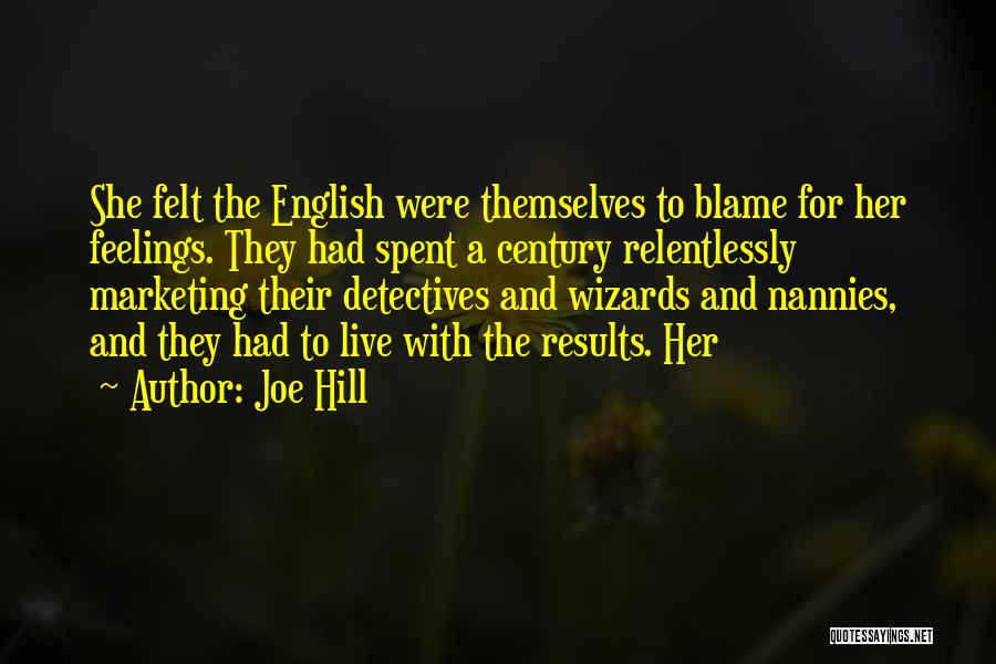 Nannies Quotes By Joe Hill