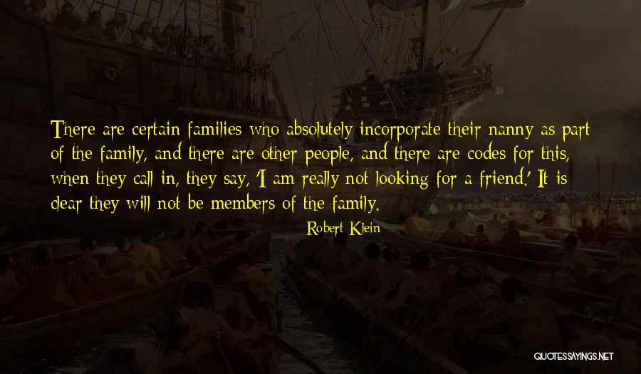 Nanny Quotes By Robert Klein