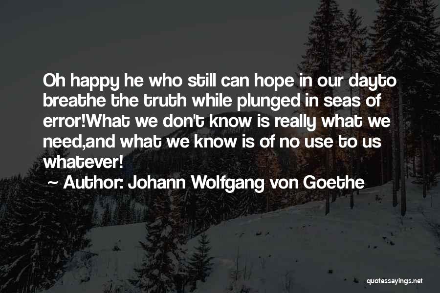 Naohiro Ninomiya Quotes By Johann Wolfgang Von Goethe