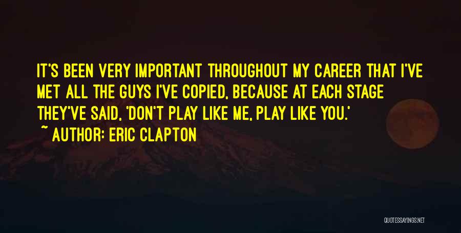 Naomily Love Quotes By Eric Clapton