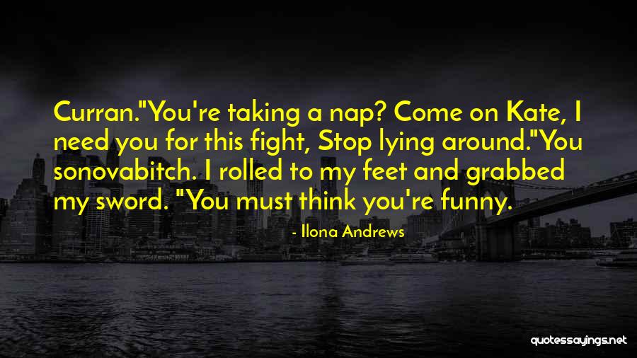 Nap Funny Quotes By Ilona Andrews