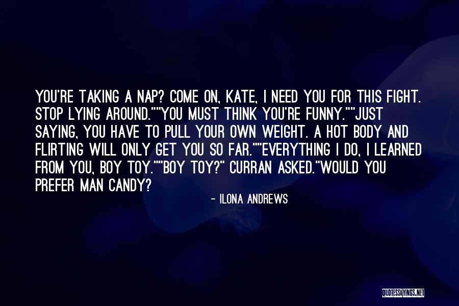 Nap Funny Quotes By Ilona Andrews