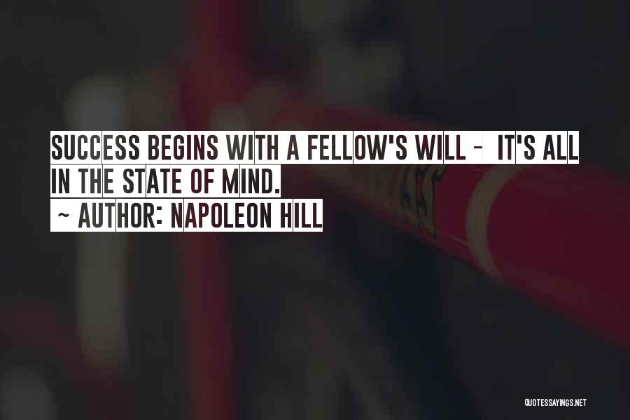 Napoleon's Quotes By Napoleon Hill