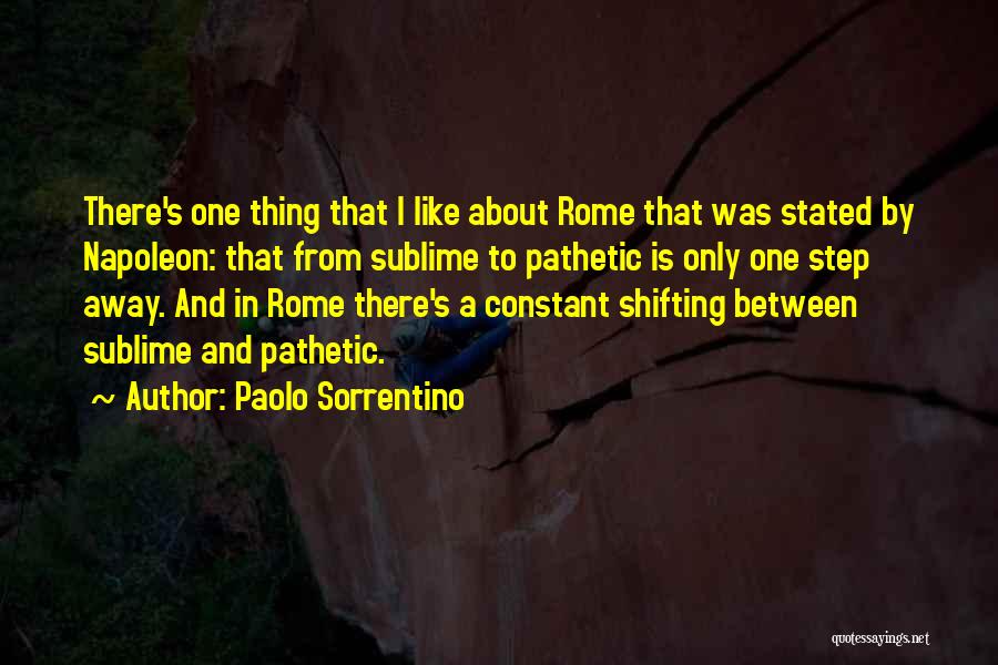 Napoleon's Quotes By Paolo Sorrentino