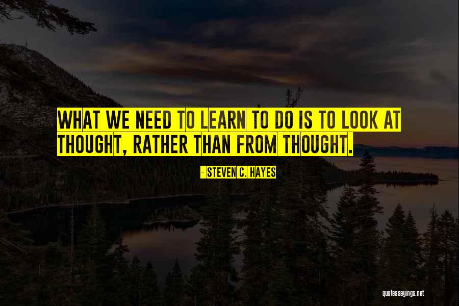 Naraz Ho Quotes By Steven C. Hayes