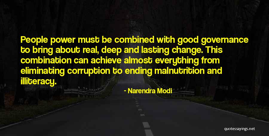 Narendra Modi Good Quotes By Narendra Modi