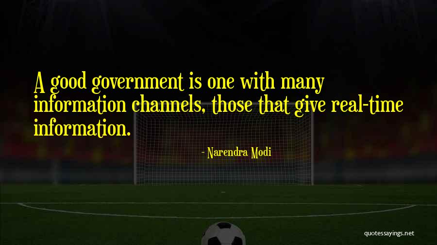 Narendra Modi Good Quotes By Narendra Modi