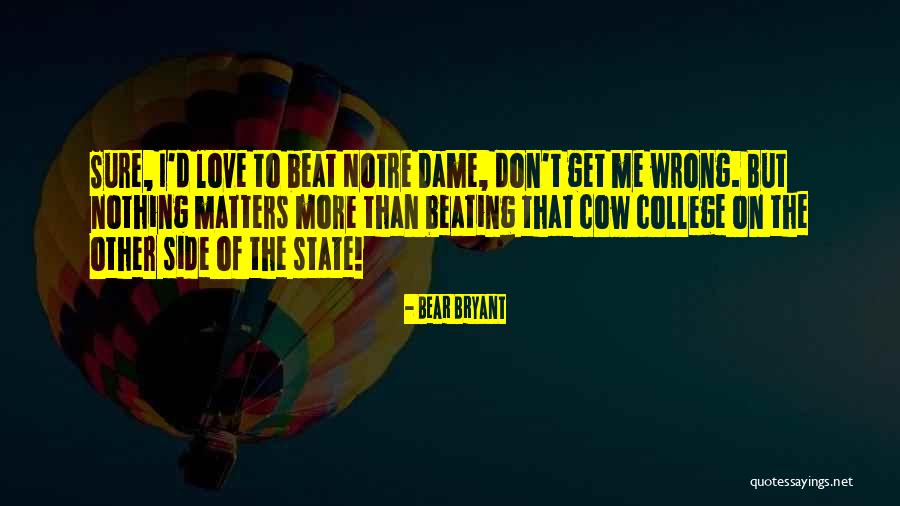 Narmada Ba Quotes By Bear Bryant Narmada Ba Quotes By Bear Bryant