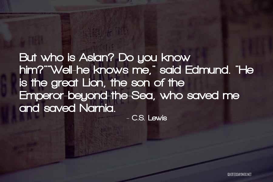 Narnia Aslan Quotes By C.S. Lewis Narnia Aslan Quotes By C.S. Lewis