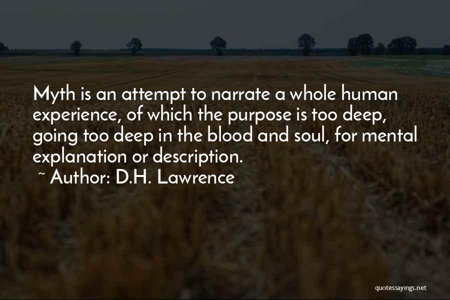 Narrate Quotes By D.H. Lawrence