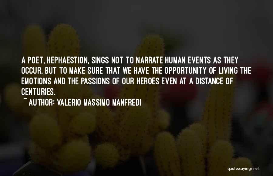 Narrate Quotes By Valerio Massimo Manfredi