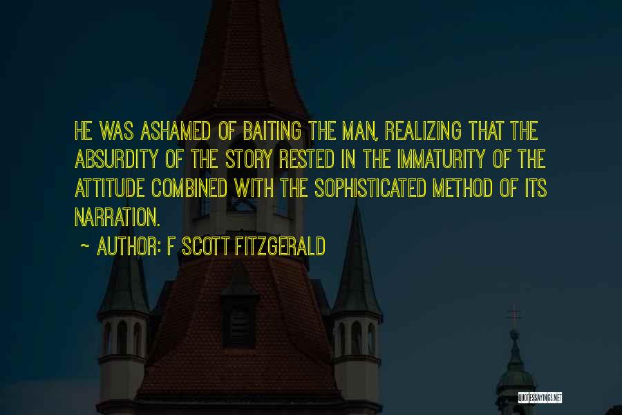 Narration Quotes By F Scott Fitzgerald