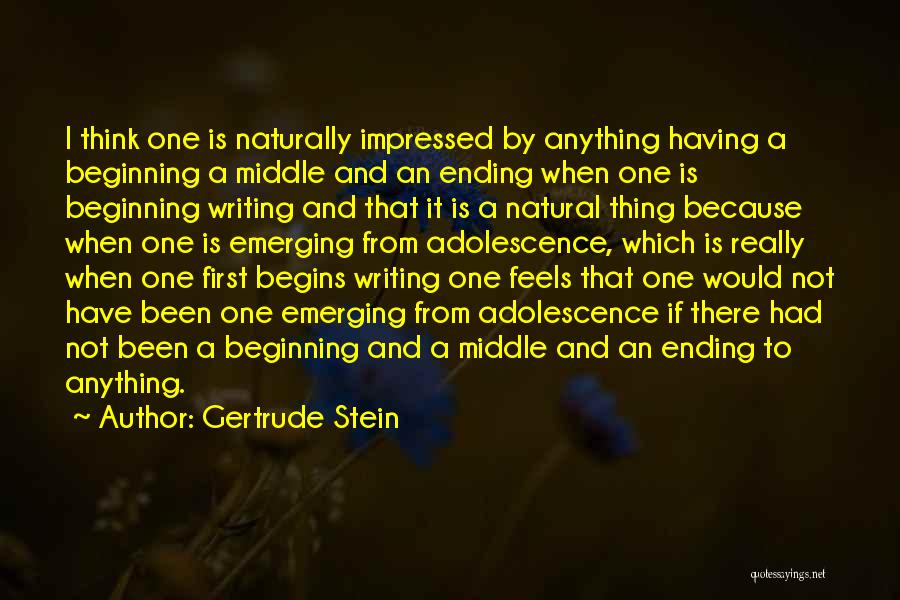 Narration Quotes By Gertrude Stein