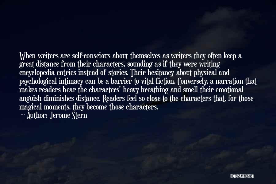 Narration Quotes By Jerome Stern