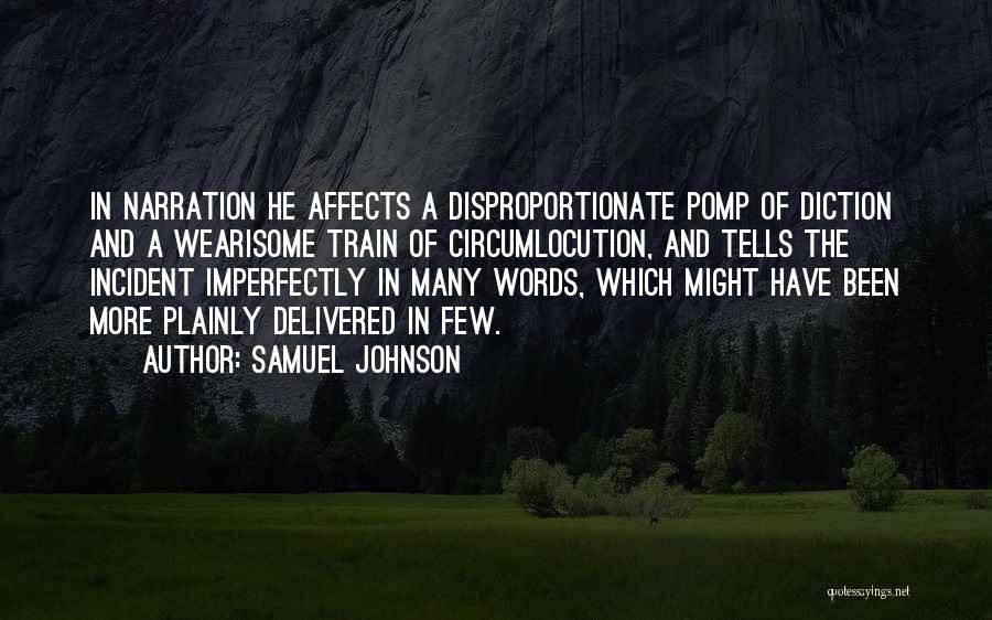 Narration Quotes By Samuel Johnson