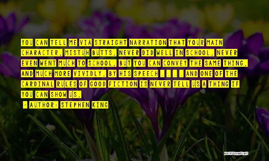 Narration Quotes By Stephen King